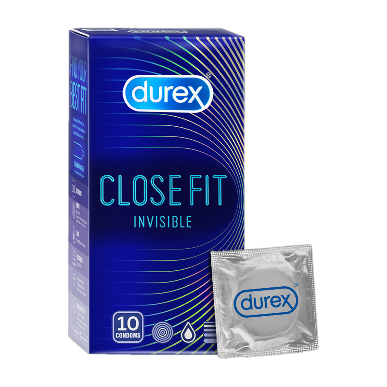 DUREX Close Fit Invisible Condom