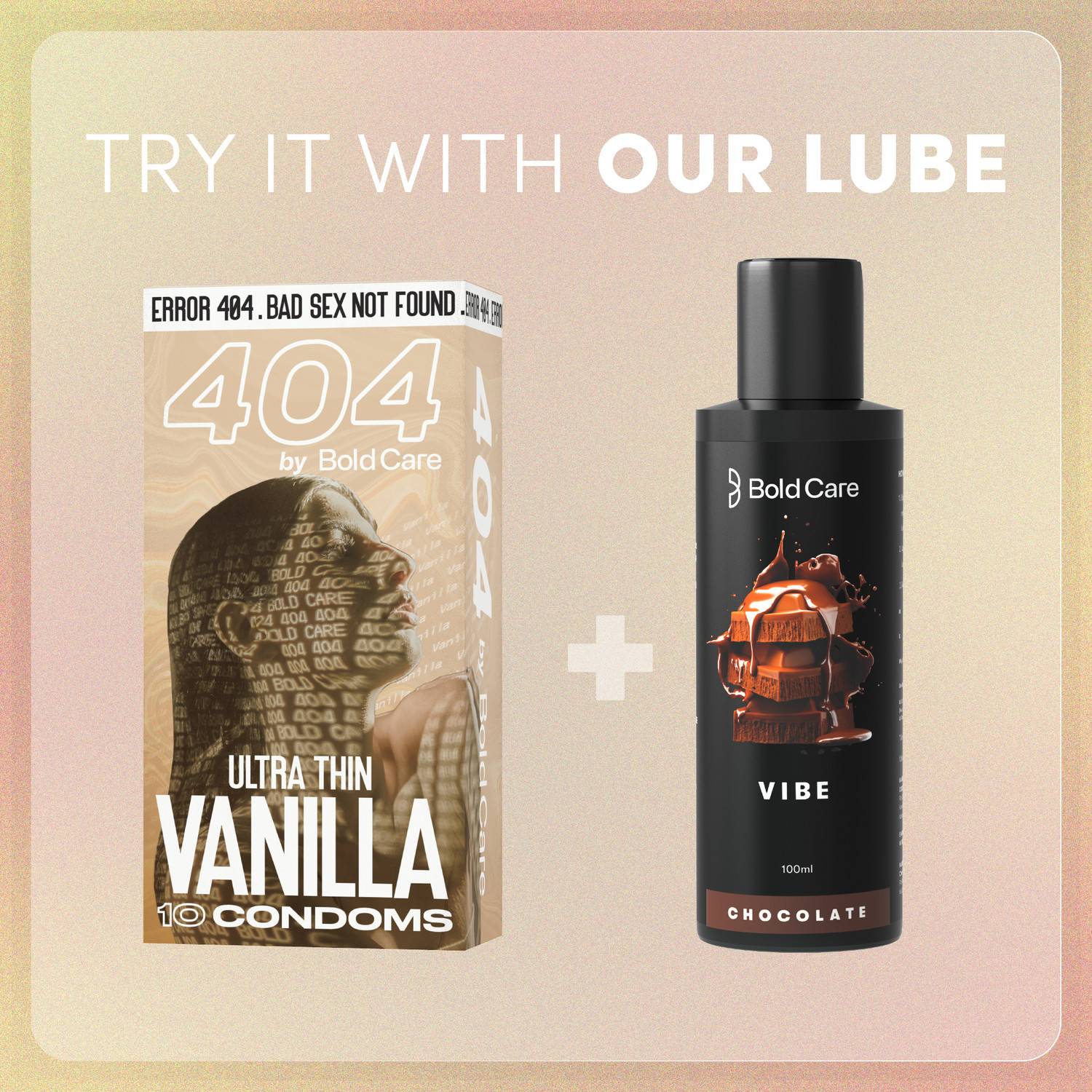 Image of Bold Care 404 Super Ultra Thin Vanilla Flavored Condoms For Men Condom