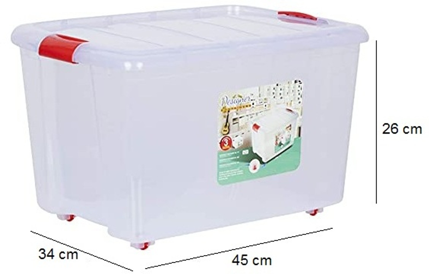 Image of Randal Shelf Organizers (White, Plastic)