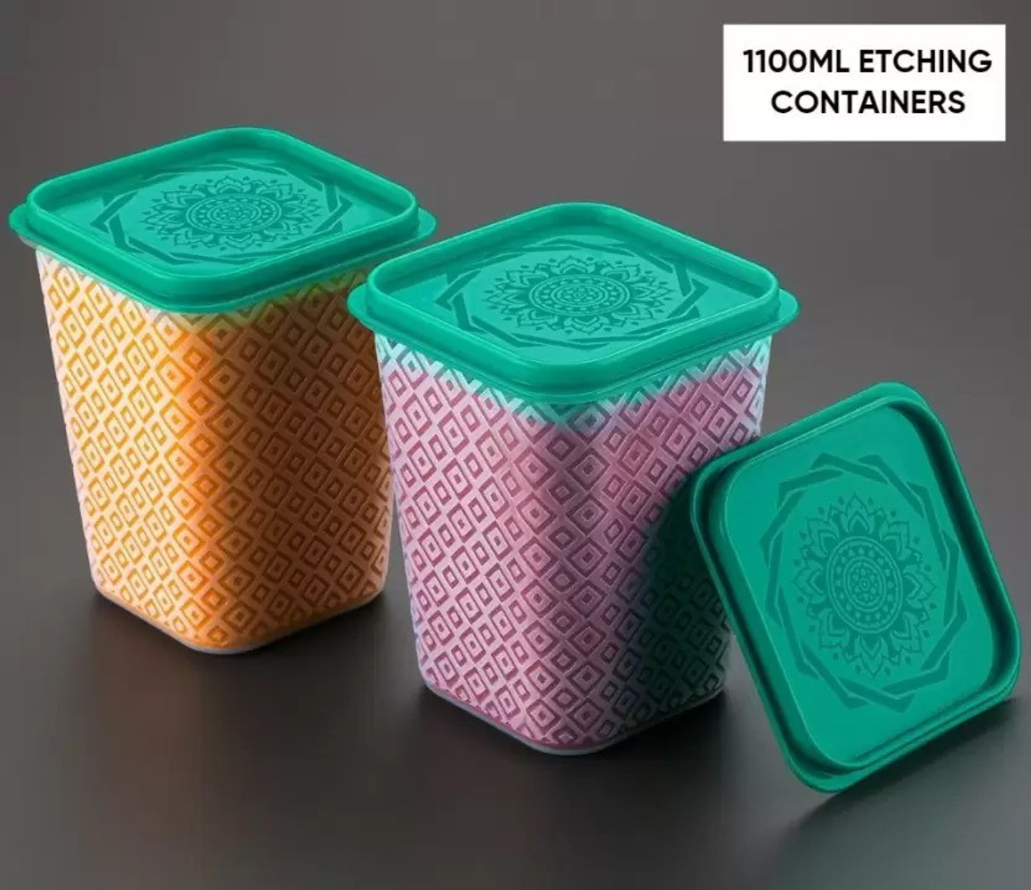 Image of twotoms Plastic Grocery Container - 1000 ml