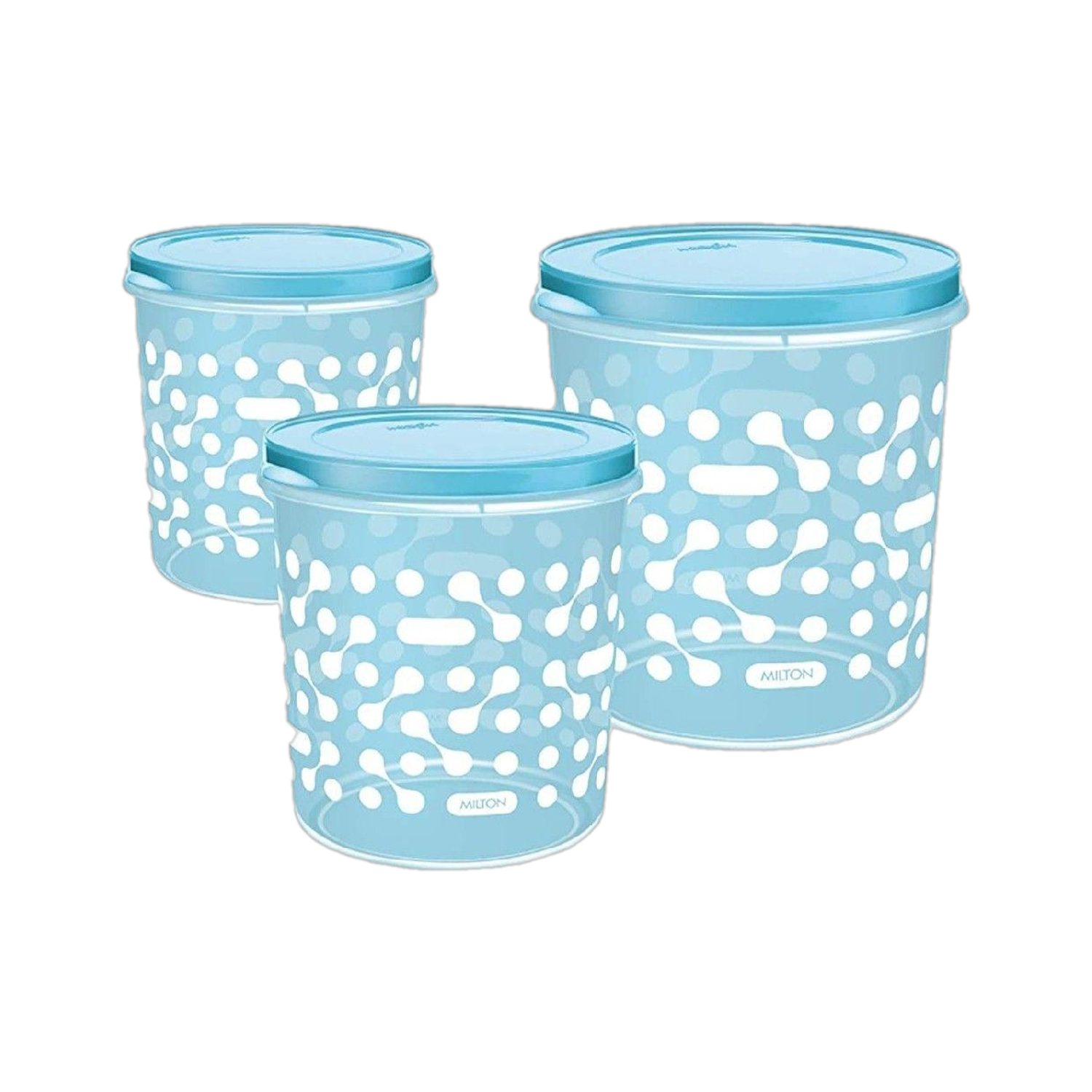 MILTON Storex container ( set of 3) (10L,7L,5L)  - 10 L, 7 L, 5 L Plastic Utility Container