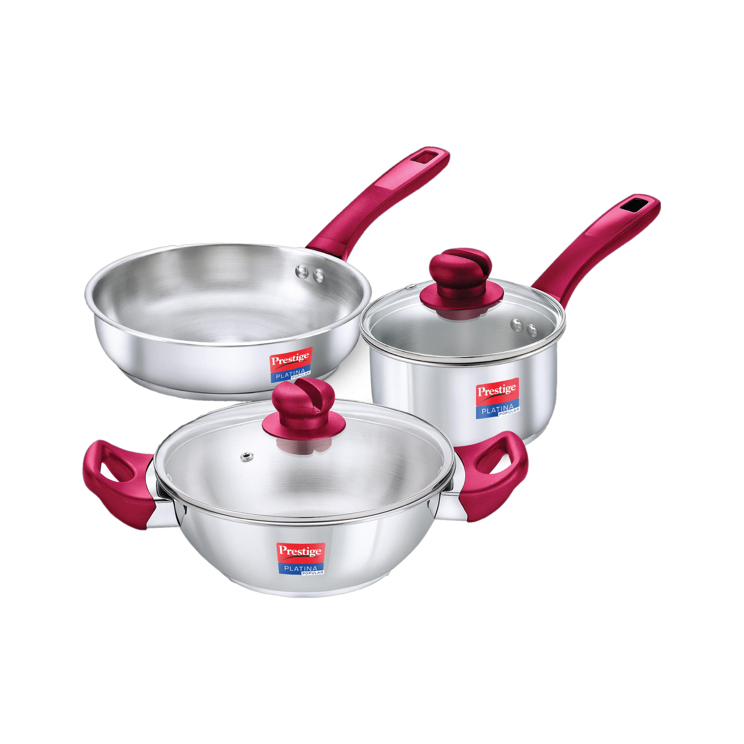 Prestige Induction Bottom Cookware Set  (Stainless Steel, 1 - Piece)