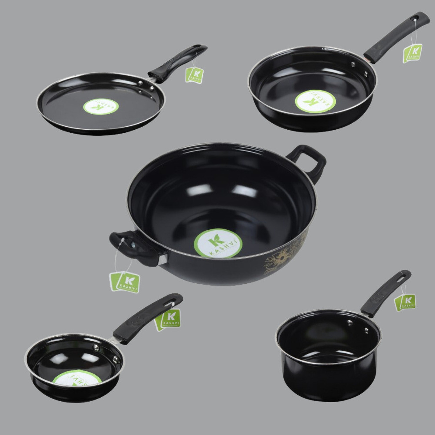 Image of Khaitan Orfin 2200 W Induction Cooktop Push Button (Black, KO-432)