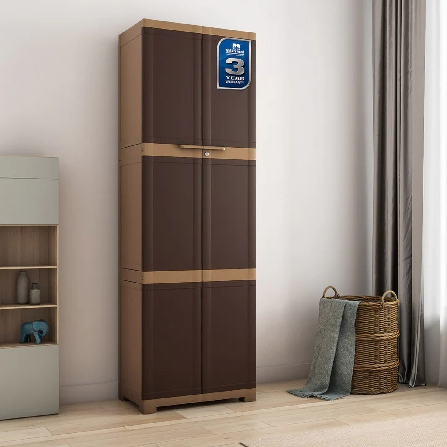 Nilkamal Freedom FML Plastic Cabinet for Multipurpose Storage Solution