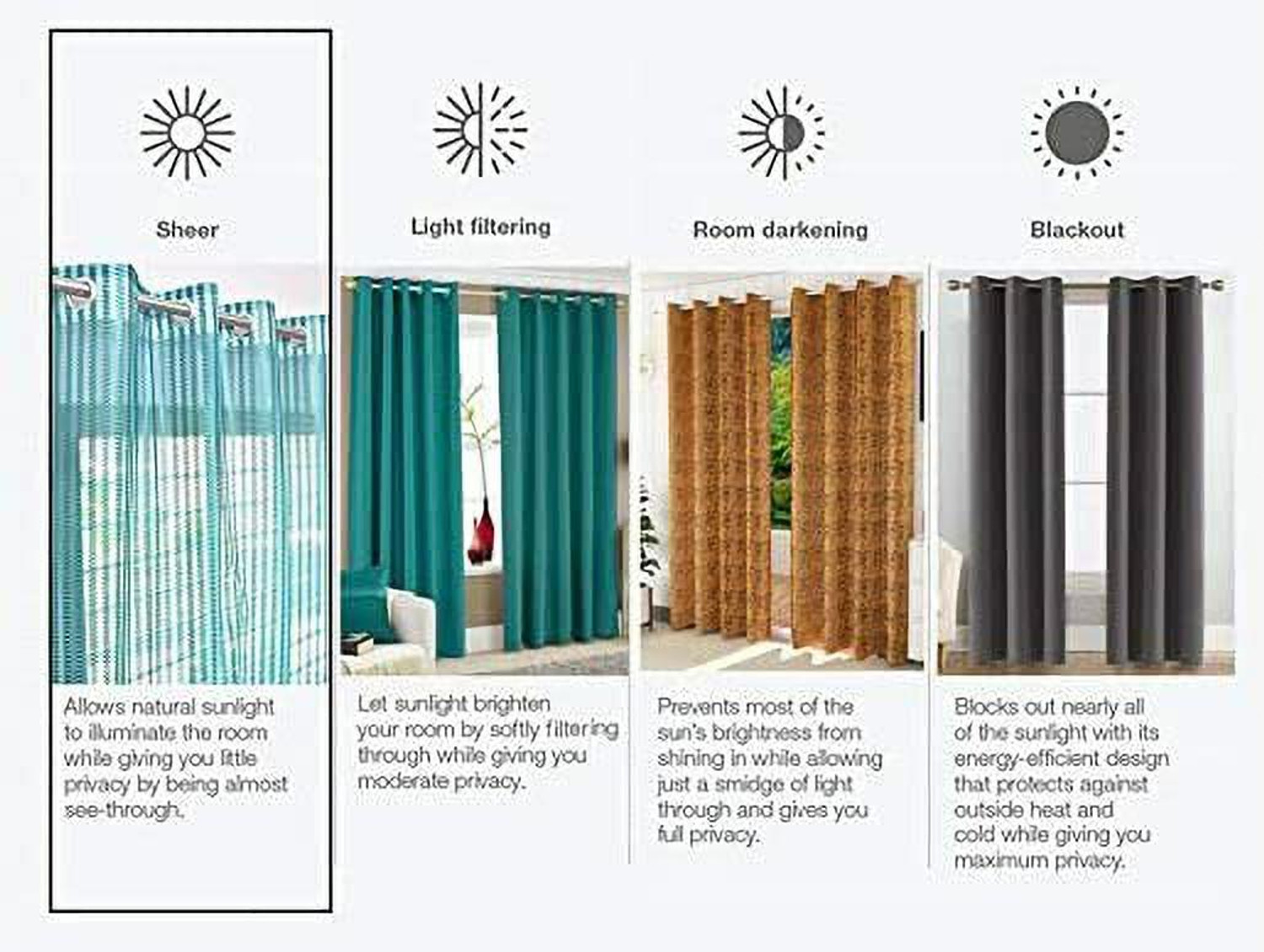 Image of DIVINIC 274.32 cm (9 ft) Long Door Net Semi Transparent Curtain Single Curtain