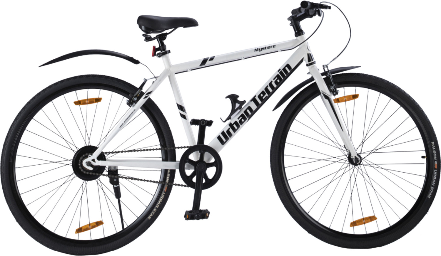 Image of Urban Terrain UTMystere Cycles For Men With Cycling Event & Ride Tracking App 700C T (inch) Hybrid Cycle /City Bike