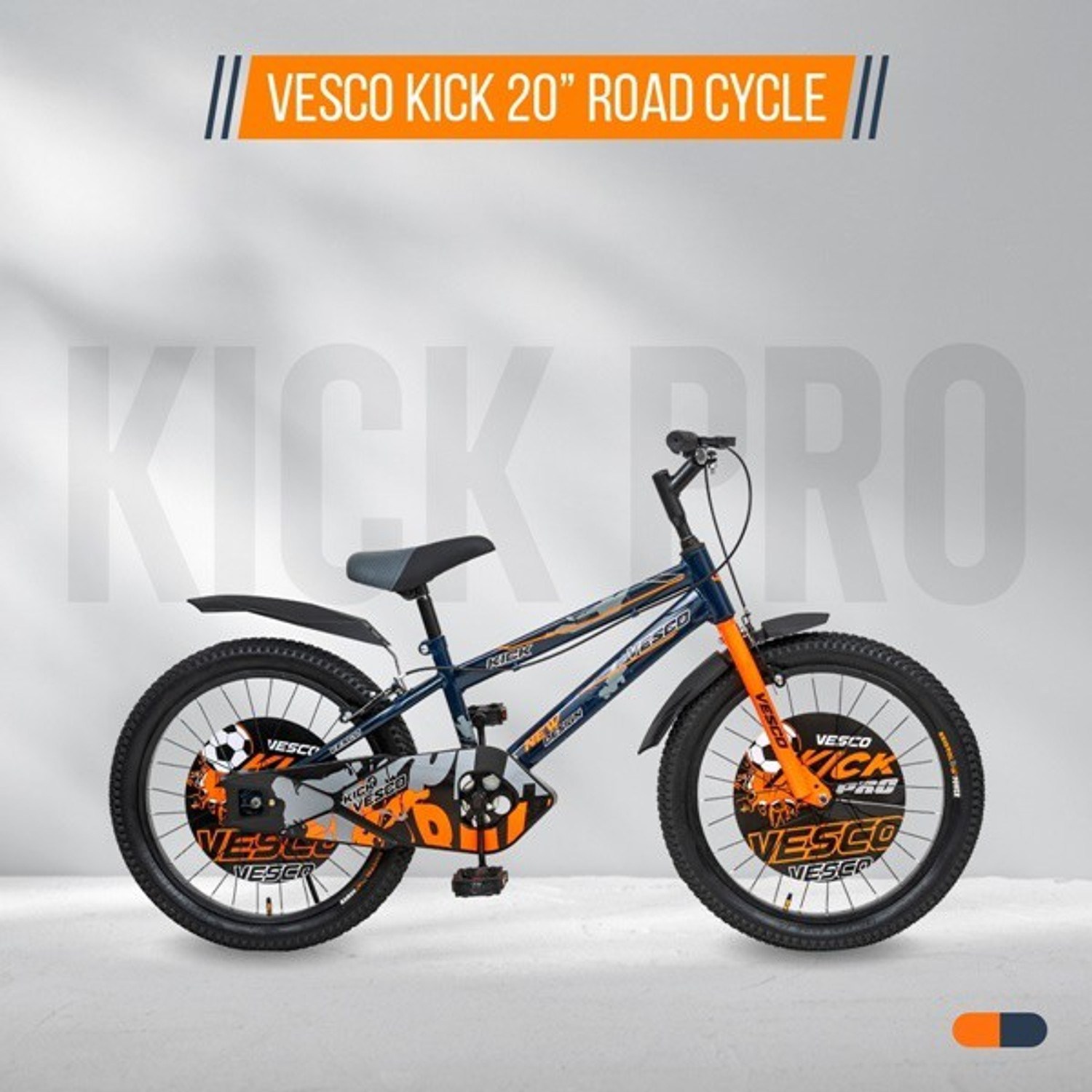 Image of VESCO Kick 20inch for Kids Bicycles age 6 to 9 Year Boys & Girls 20 T (inch) Road Cycle