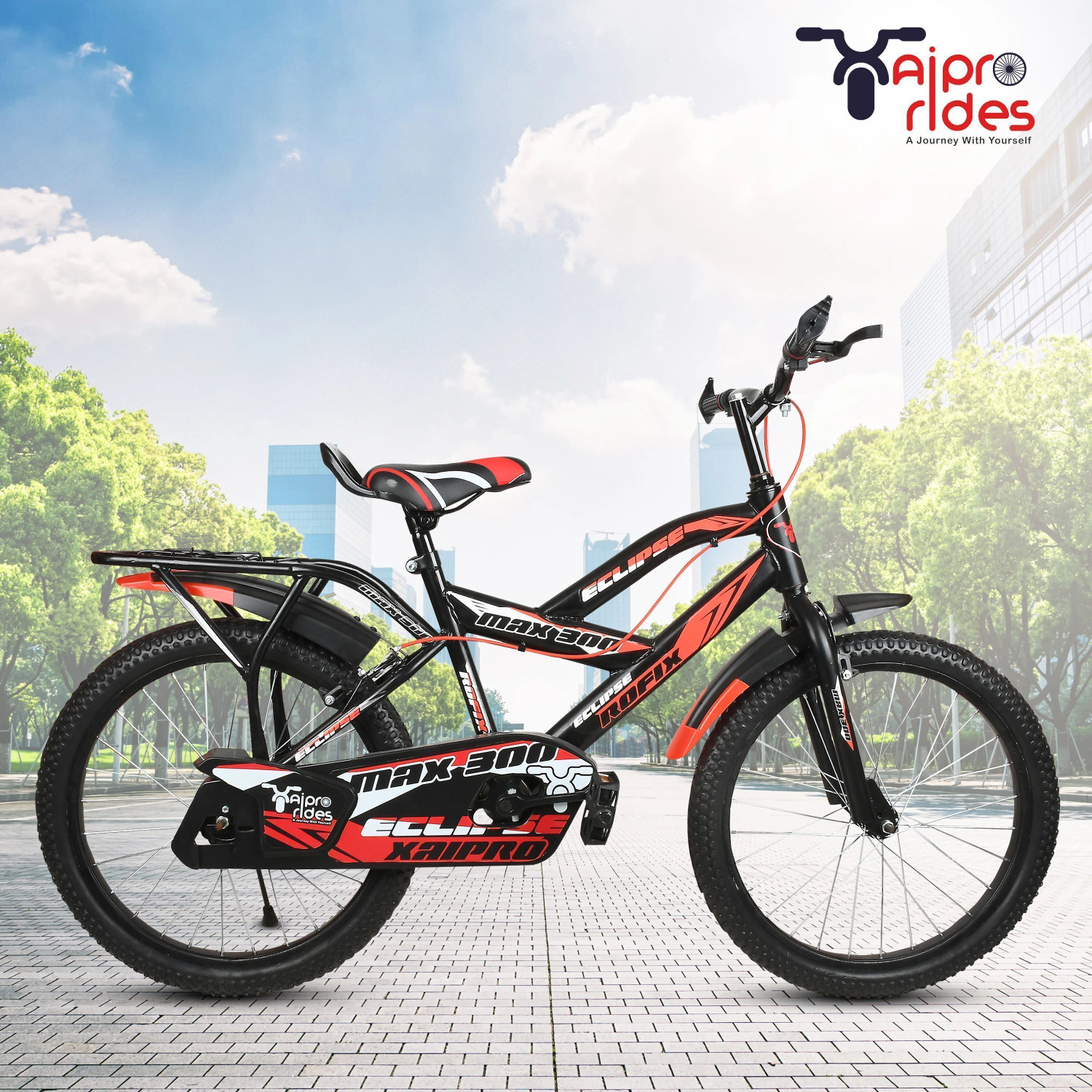 xaipro plus 20T Xaipro Max-300 Kids Cycle Ideal for 7-10 years Red Col