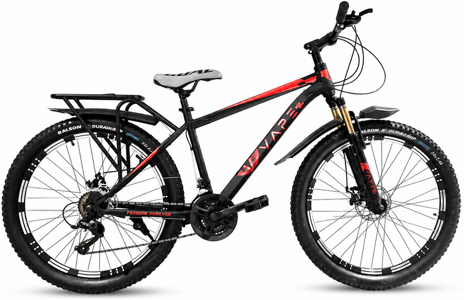 Image of Crow ROOKIE PRO 24 SPEED|DUAL SUSPENSION|shimano gear|shimano cassette|JAK DISC BRAKE 27.5 T (inch) Mountain Cycle (24 Gear, Multicolor, Dual Suspension)