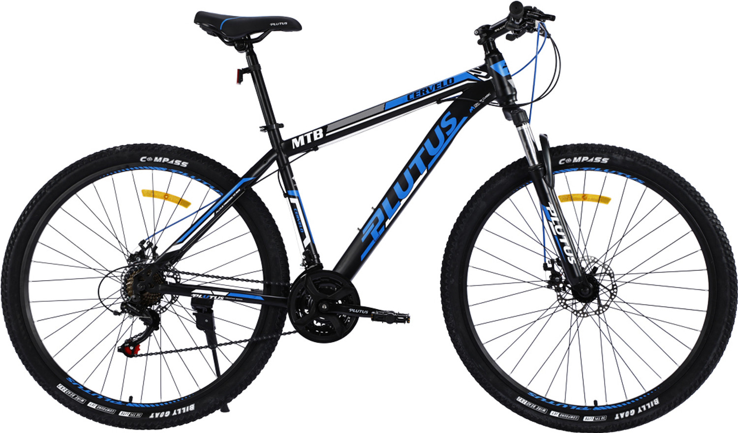 Image of CYCLOMAX SCHNELL ROCCO 29'T, 21 SPEED, D /Disk Break with Free Accessories Premium MTB 29 T (inch) Mountain /Hardtail Cycle (21 Gear, Orange, Only Front Suspension)