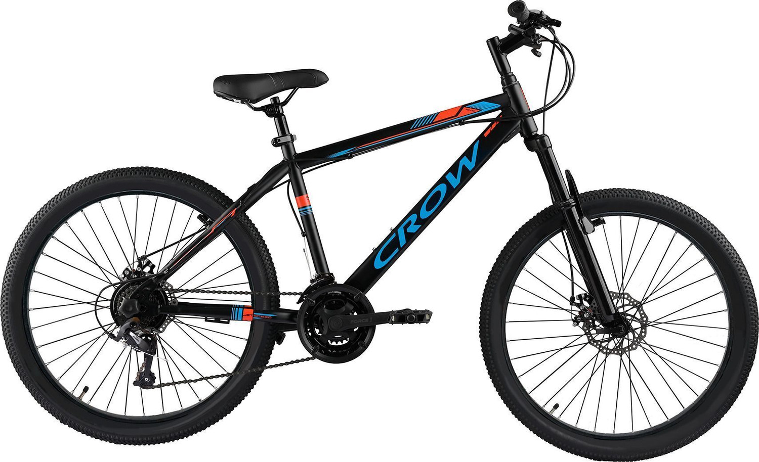 Image of CarbonBike MAGNUM 21 SPEED Fully Alloy Premium MTB Bike 27.5 T (inch) Mountain Cycle (21 Gear, Blue, Only Front Suspension)