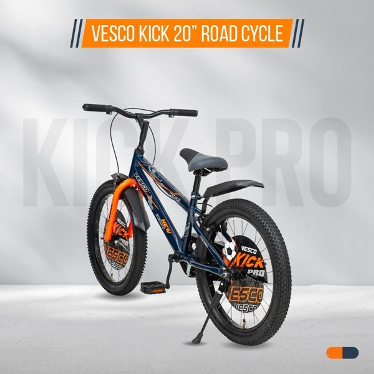 Image of VESCO Kick 20inch for Kids Bicycles age 6 to 9 Year Boys & Girls 20 T (inch) Road Cycle