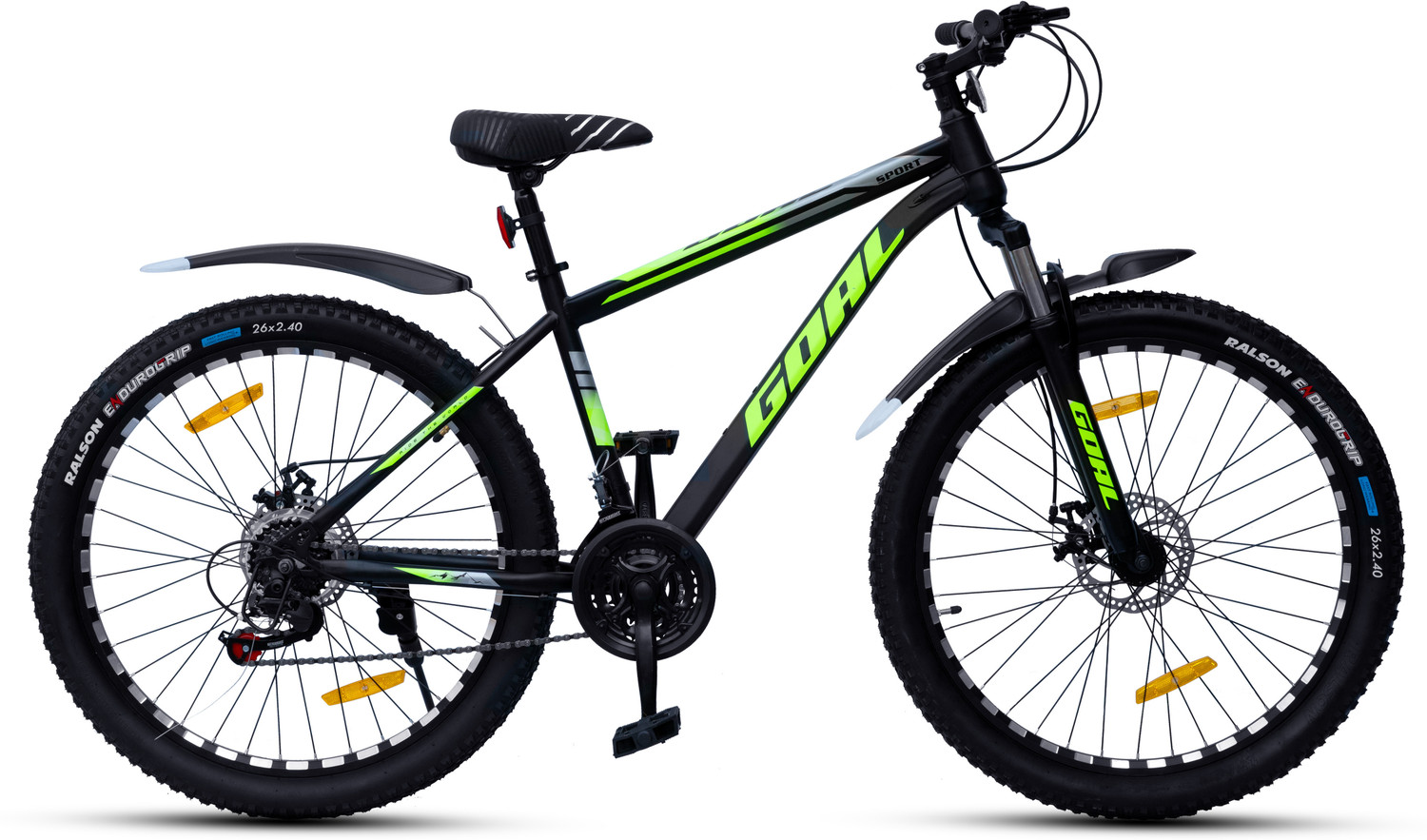 Image of Vrock M-Racer Pro 29T Unisex Mountain Bike, 21 Speed Shimano, Steel Frame, Dual Disc 29 T (inch) Mountain Cycle (21 Gear, Black, Rigid)