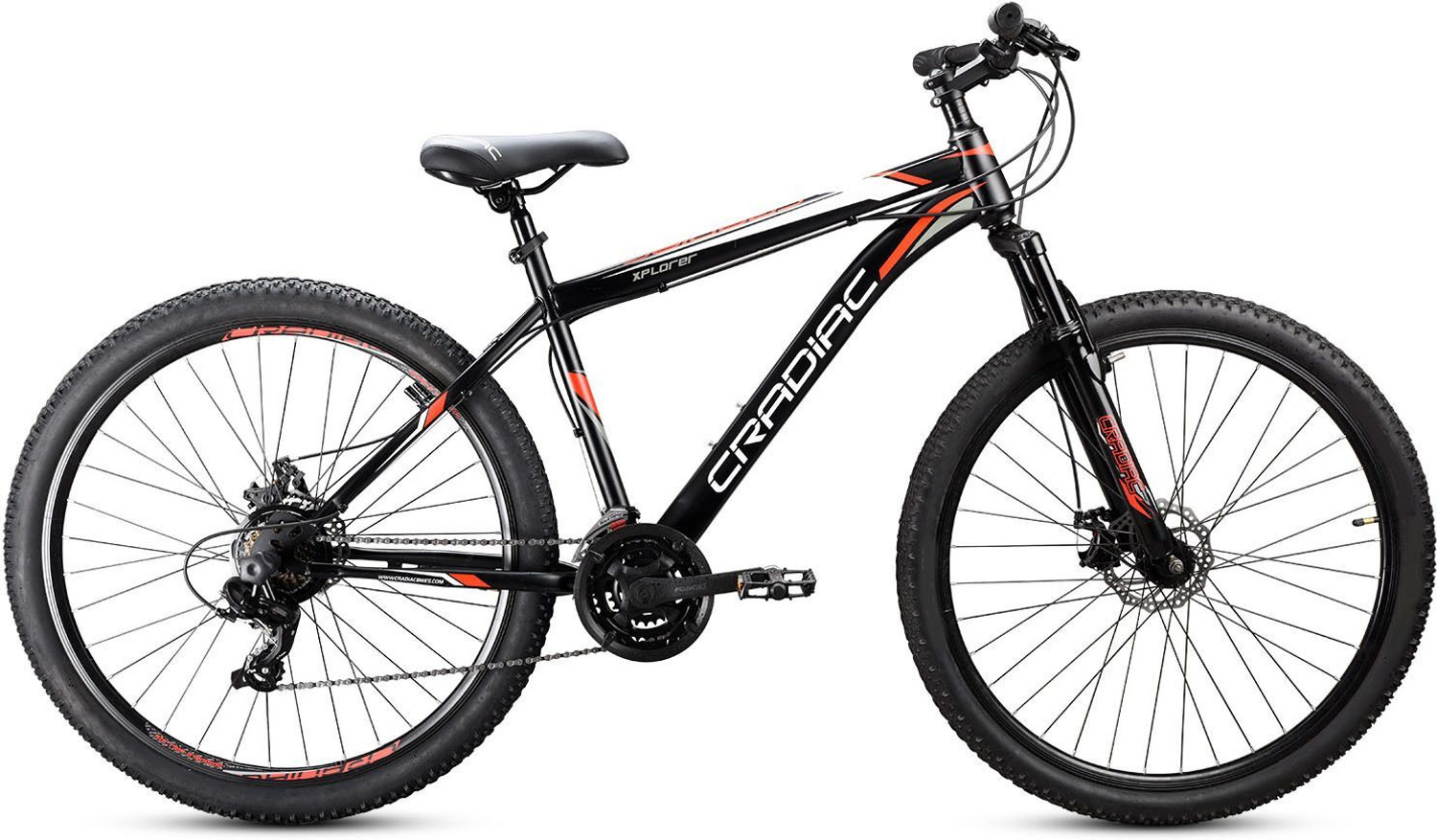CRADIAC XPLORER 29 SHIMANO 21 GEAR BLACK 29 T Mountain/Hardtail Cycle  (21 Gear, Black)
