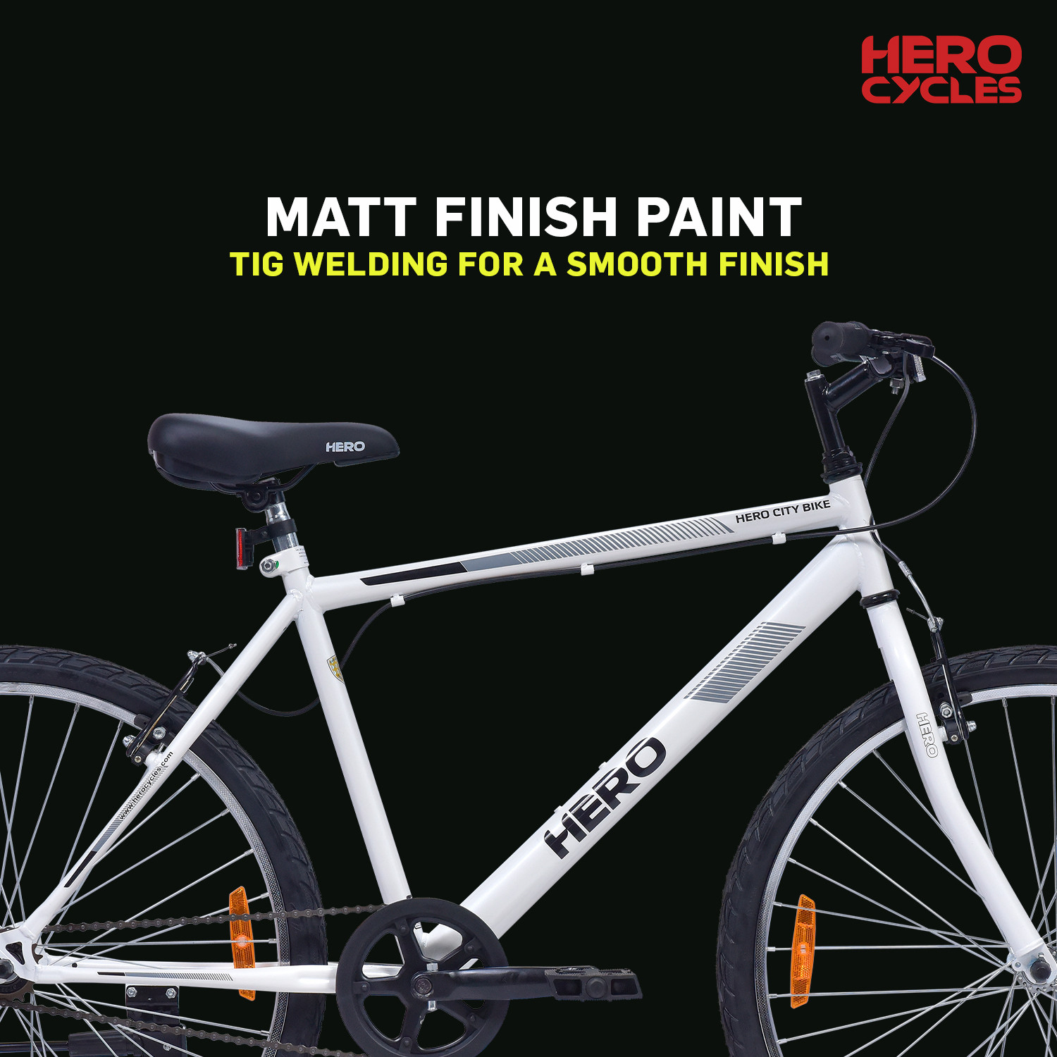 Hero sprint cycle white shop