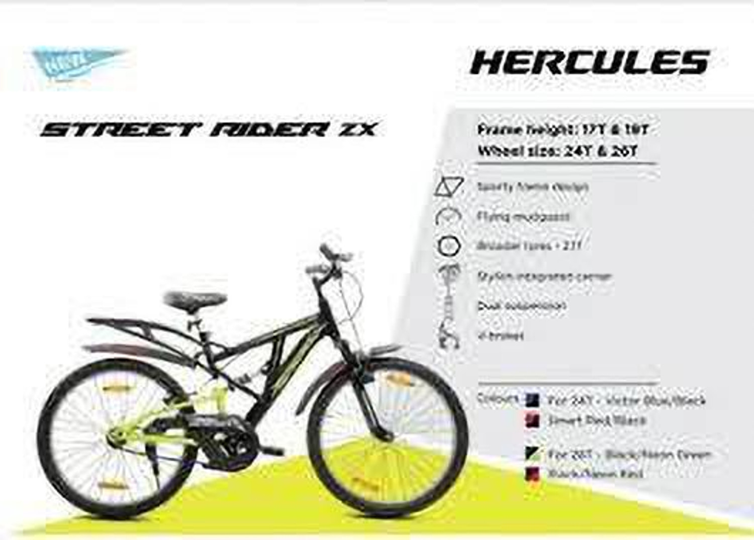 Hercules street rider new arrivals