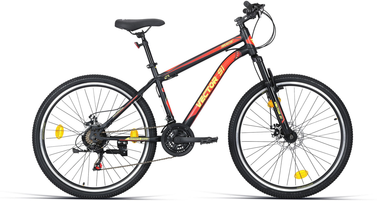 Image of Vector 91 Manchester F1 with Shimano Gears and Dual Disc 27.5 T (inch) Mountain Cycle