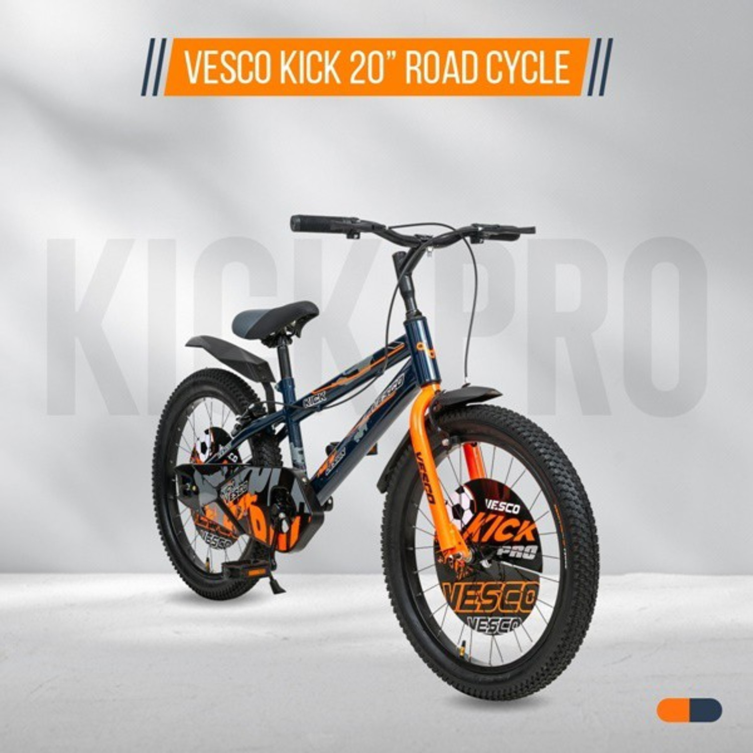 Image of VESCO Kick 20inch for Kids Bicycles age 6 to 9 Year Boys & Girls 20 T (inch) Road Cycle