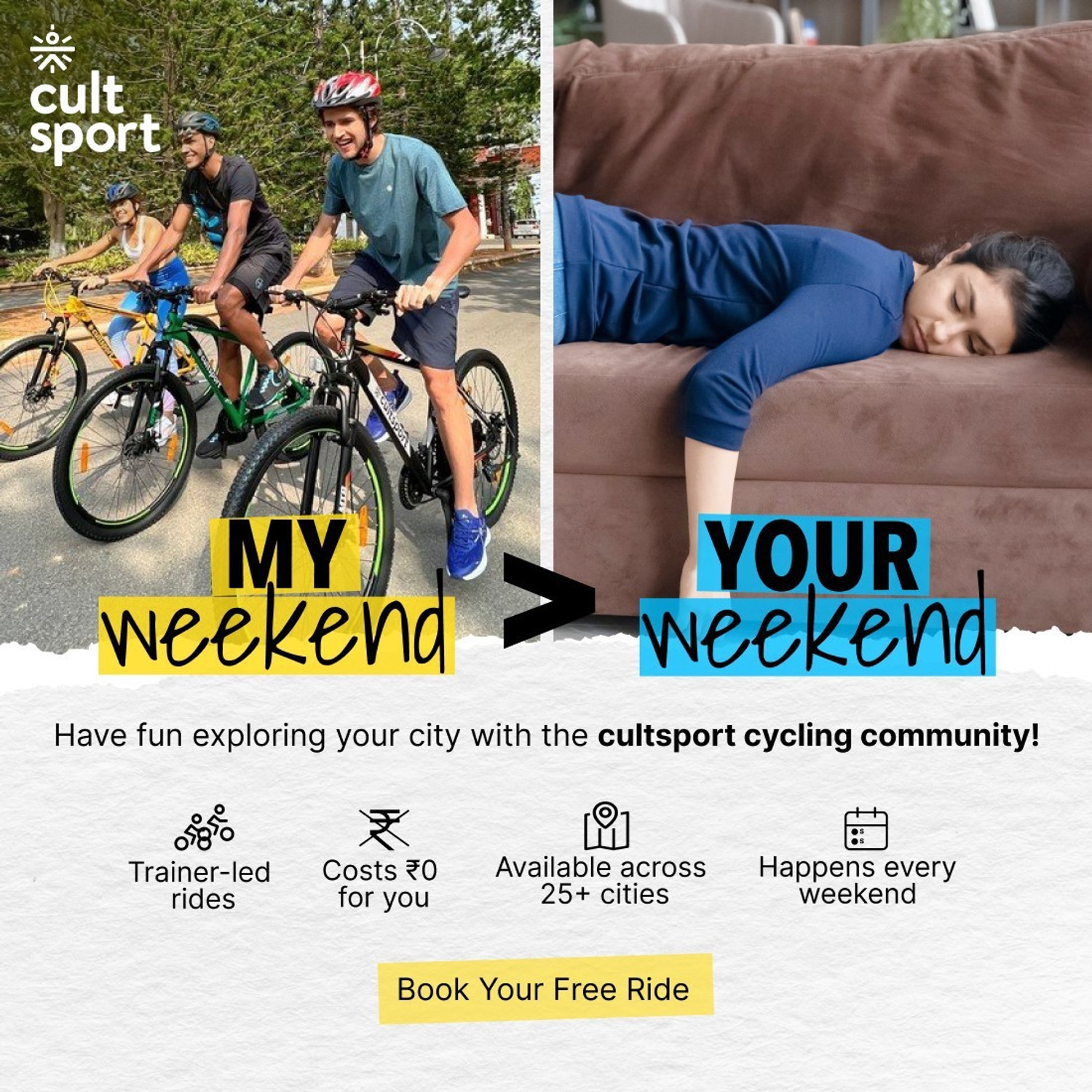 Urban Terrain Maza Cycles For Men with Cycling Event & Ride Tracking