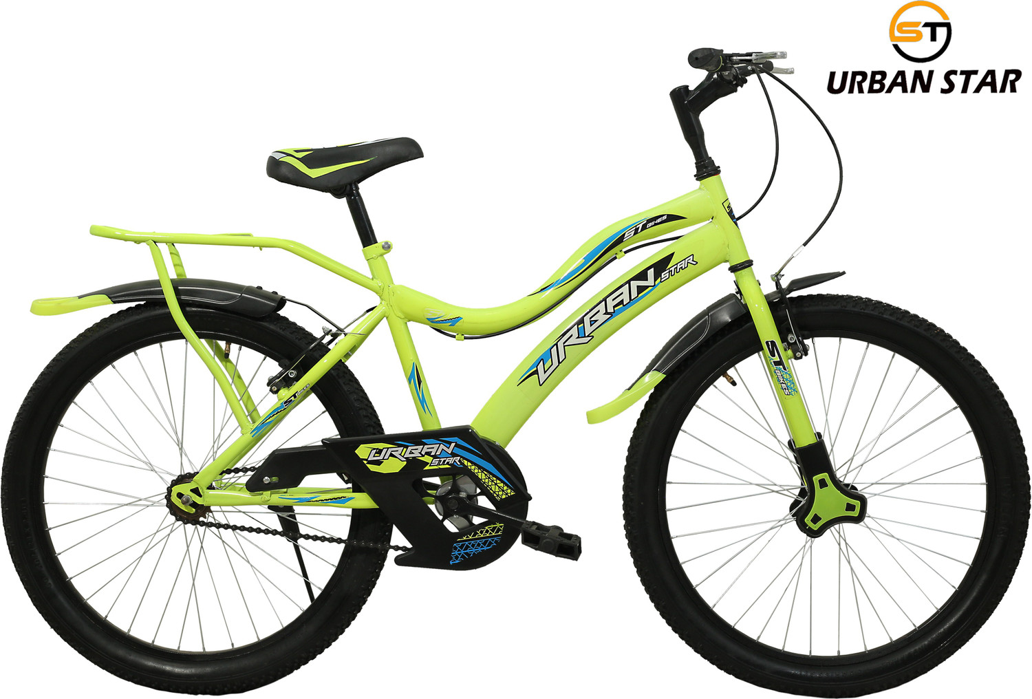 Urban Star 24T BENZO SEMI ASSEMBLED FOR 11 18 YEARS AGE ROAD CYCLE SINGLE SPEED GREEN 24 T Roadster Cycle Price History