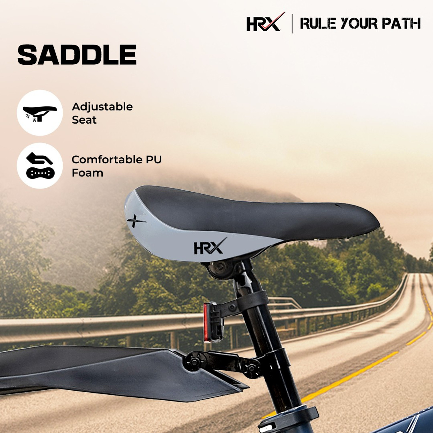 Image of HRX MTB 500 Signature Edition with Complete Accessories and Internal Cable Routing 27.5 T (inch) Mountain Cycle