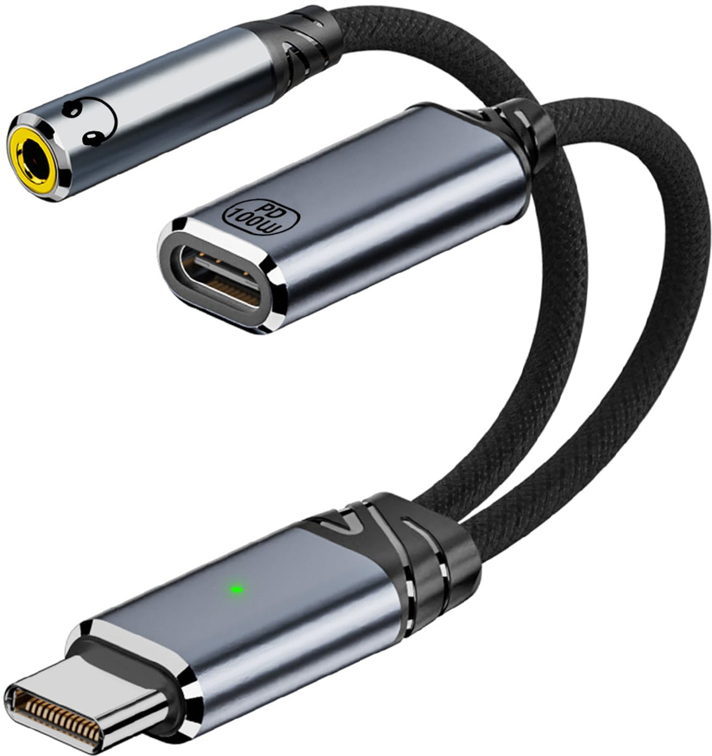 Image of FINGERS USB-Meet H2 Wired Headset (Rich Black, On the Ear)