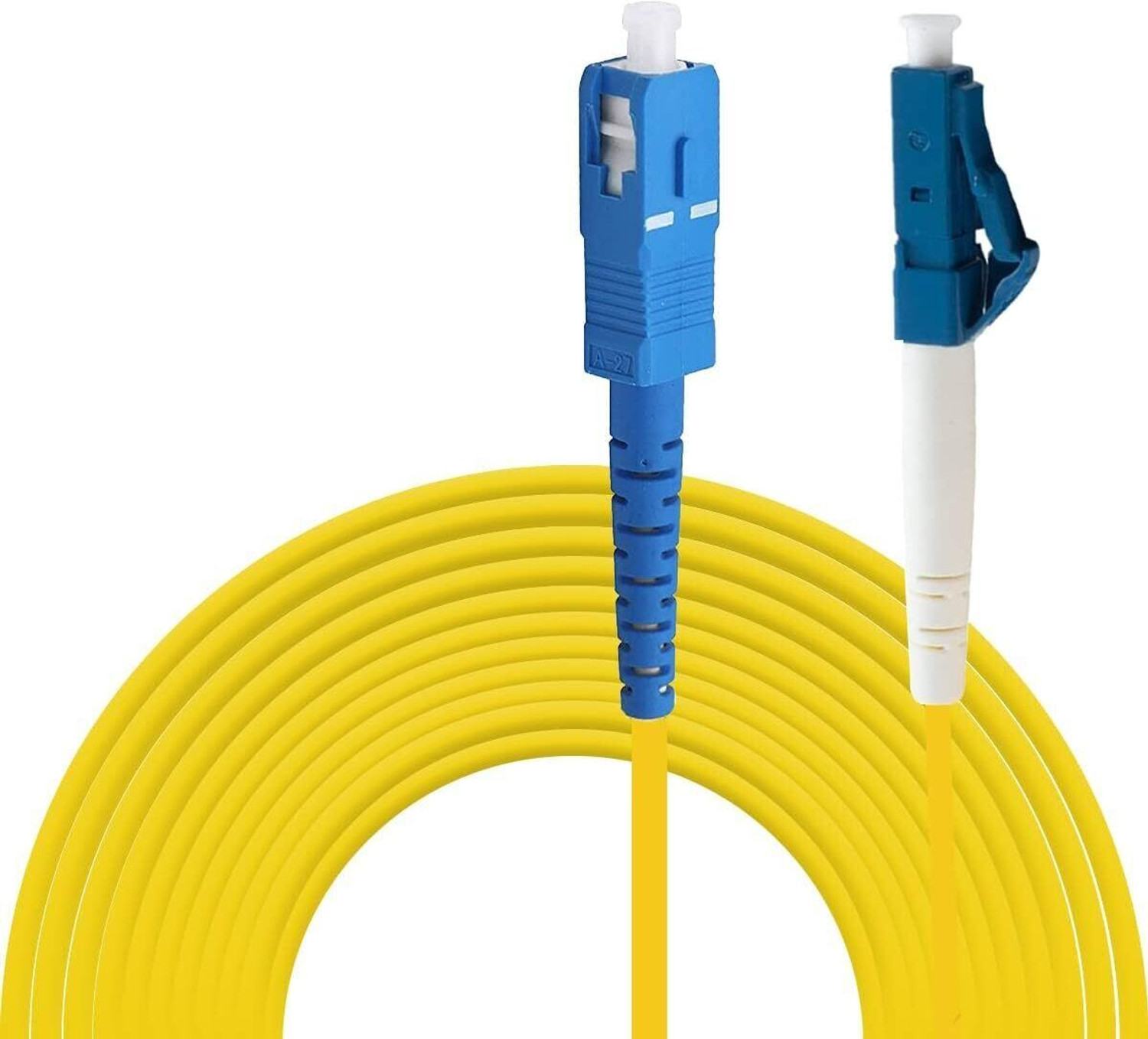 Image of Tech-X Ethernet Cable 50 m Cat6 Ethernet Cable,50M High Speed 550MHZ /10Gigabit Speed UTP LAN Cable Yellow (Compatible with ROUTER, Yellow, One Cable, RJ-45 To RJ-45)