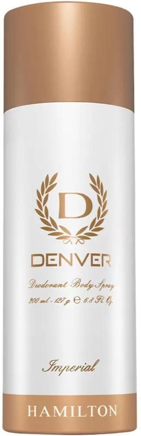 Image of DENVER Hamilton Imperial Provides 24-hour odor protection Body Deodorant Spray - For Men (165 ml)