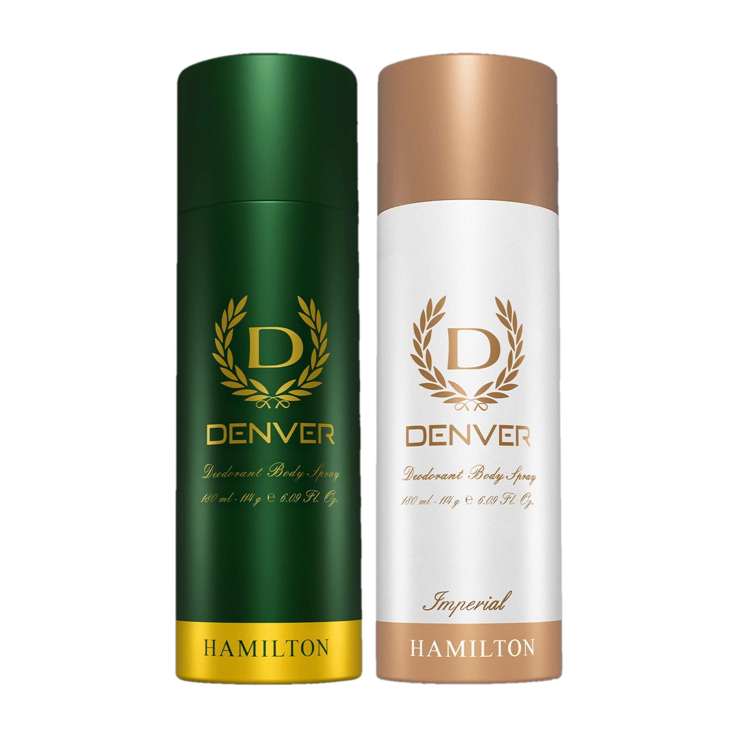 DENVER Hamilton and Imperial Combo Deodorant Spray  -  For Men