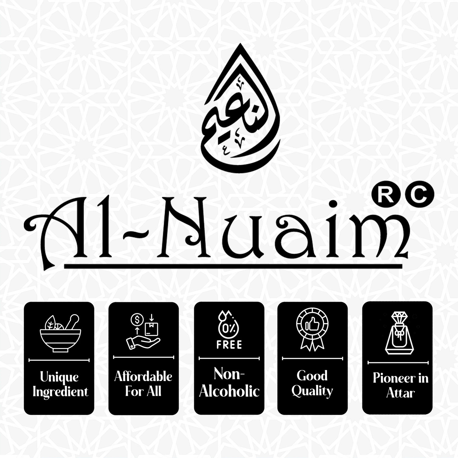 Image of Al Nuaim Brand 100% Original White London 6Ml Great Fragrance Long-Lasting (Unisex) Floral Attar (Floral)
