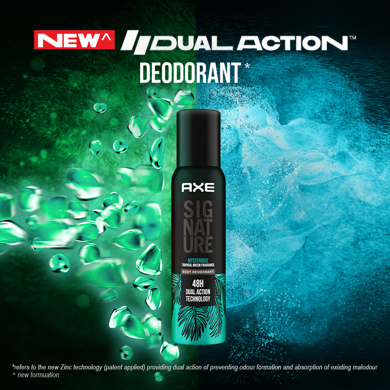 Image of AXE Signature Mysterious and Intense Deodorant No Gas Body Perfume Body Spray - For Men