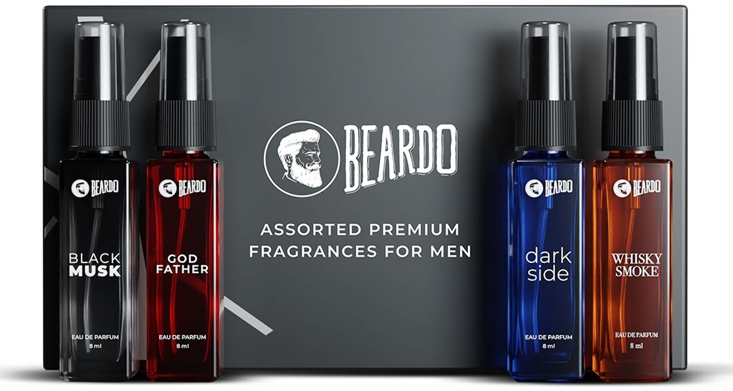 Beardo Assorted Premium Perfume Gift Set for Men with Long Lasting Fra