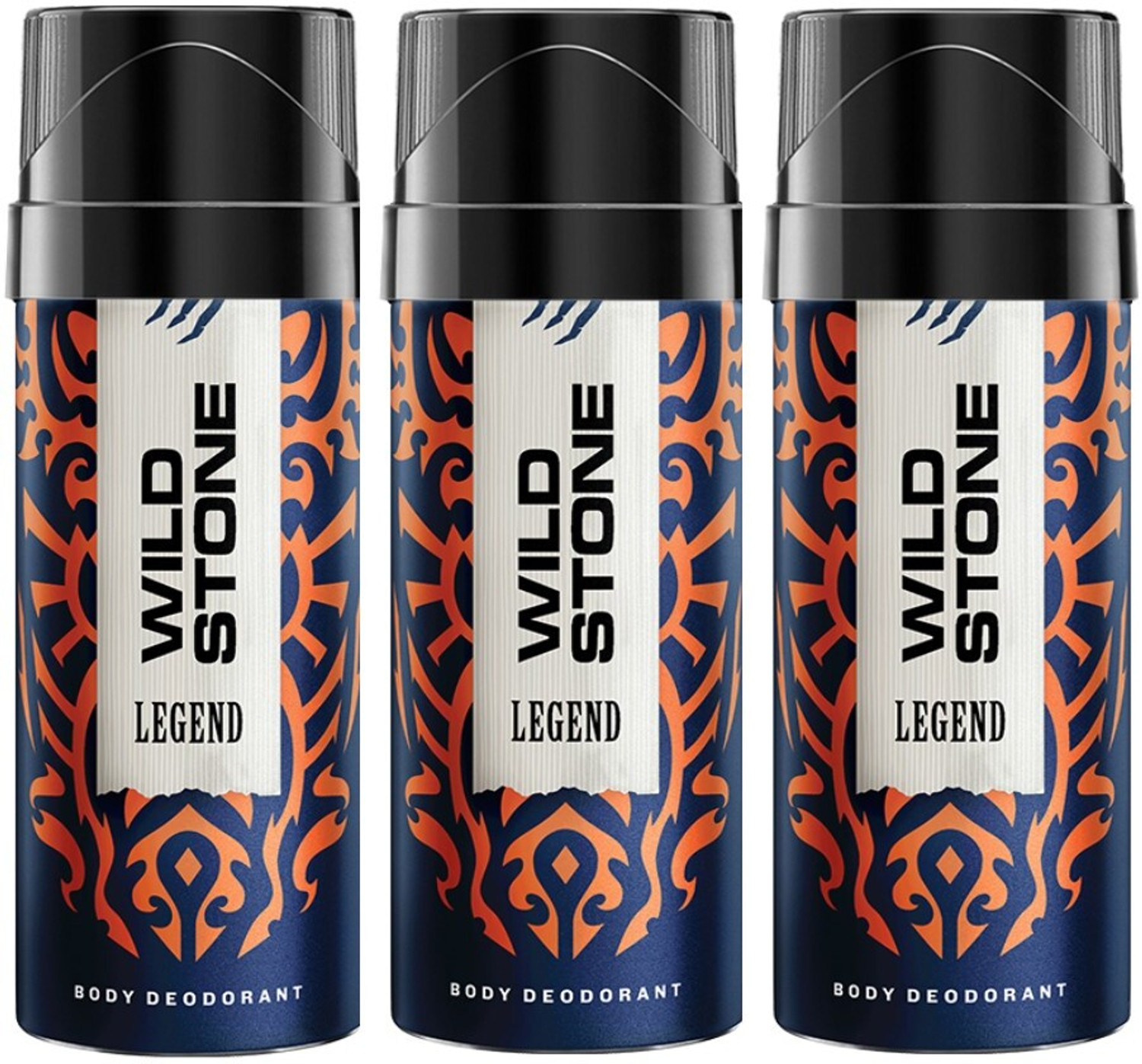 Image of Wild Stone Steel Deodorant Spray - For Men (240 ml, Pack of 2)