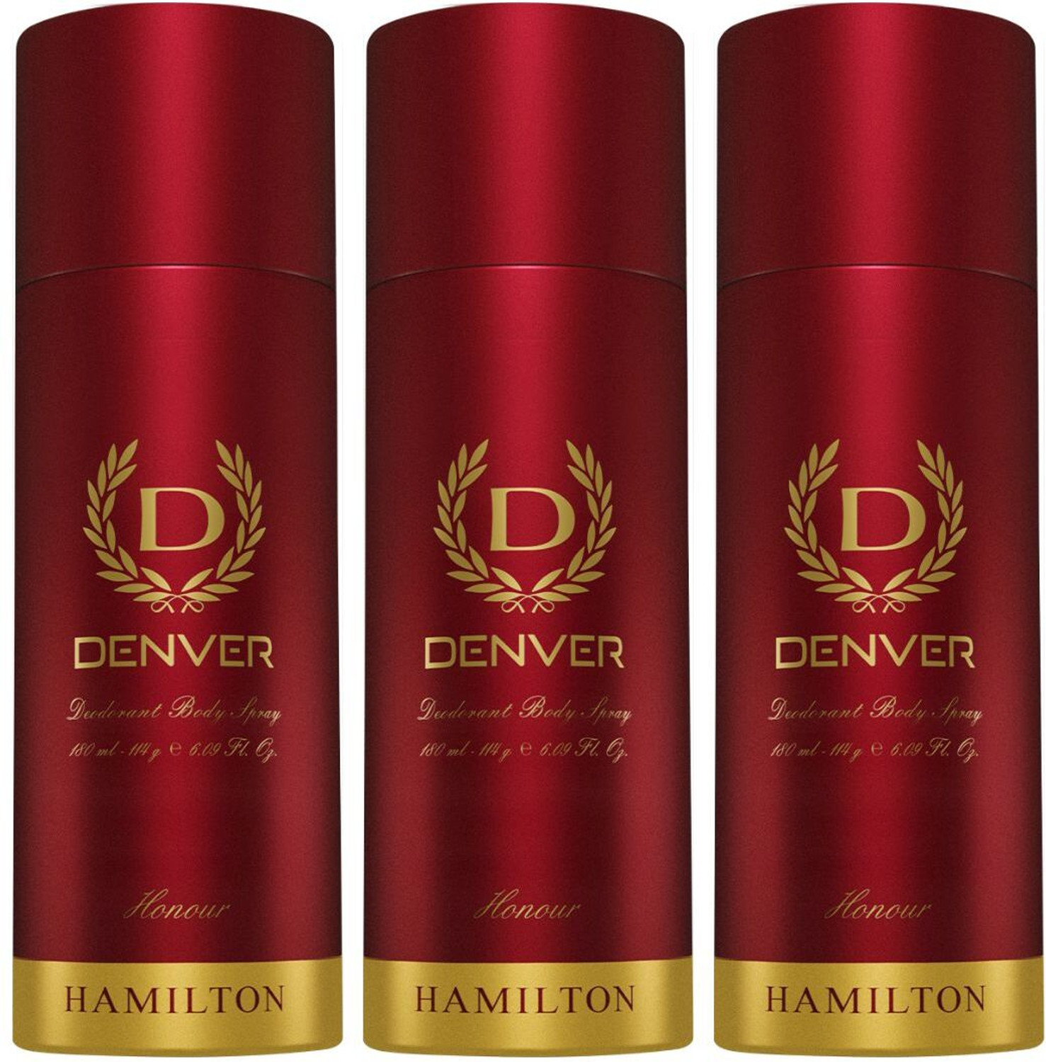 Image of DENVER Hamilton Imperial Provides 24-hour odor protection Body Deodorant Spray - For Men (165 ml)