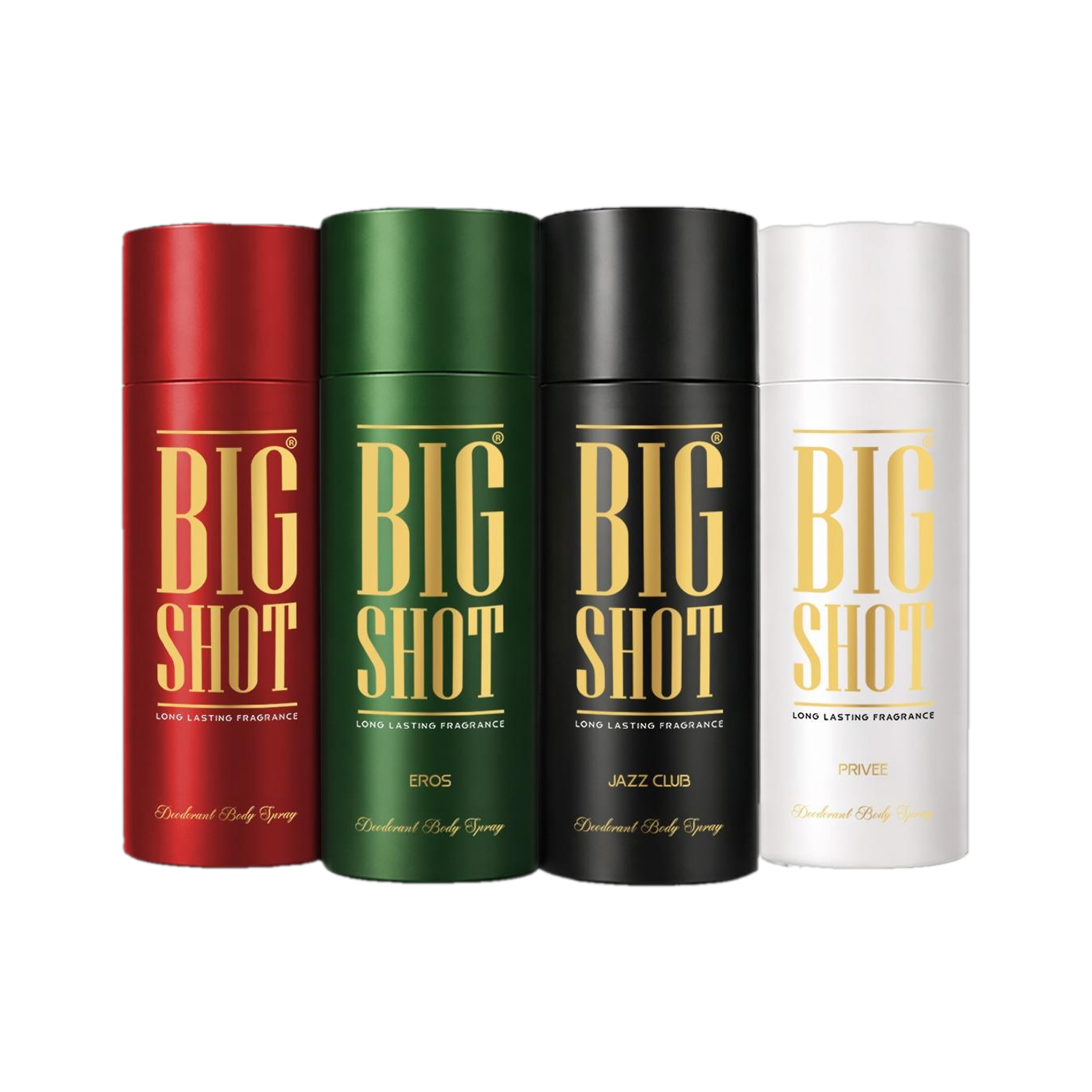 OSCAR Big Shot Deodorant Jazz Club, Privee & Eros (150ml each) Deodorant Spray - For Men