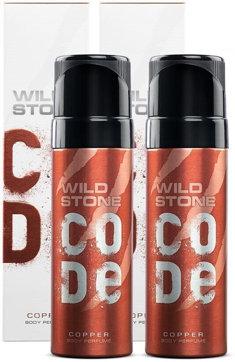 Image of Wild Stone Steel Deodorant Spray - For Men (240 ml, Pack of 2)