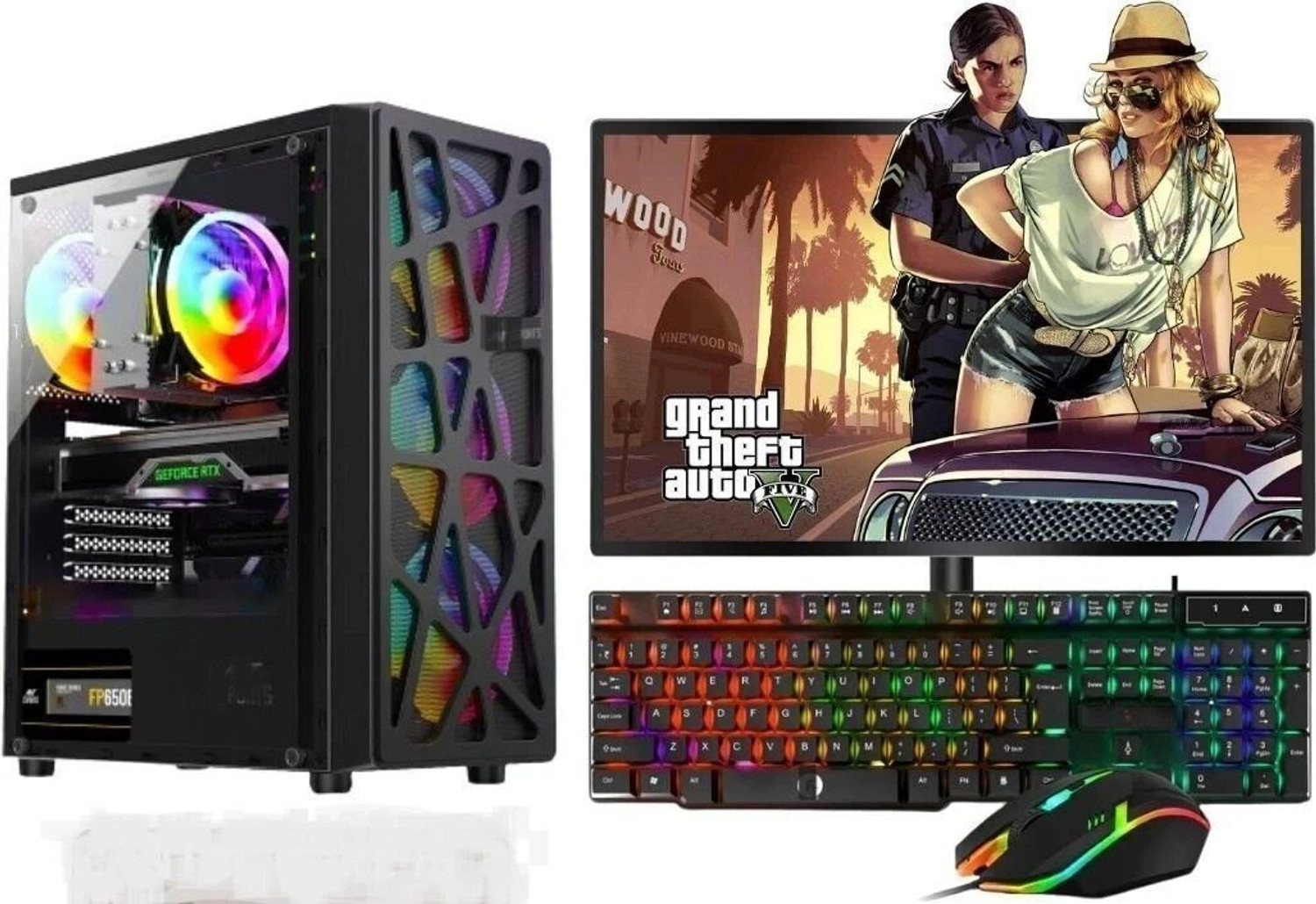 Rionix Intel Core i5 Desktop PC with 16GB RAM, 512GB SSD