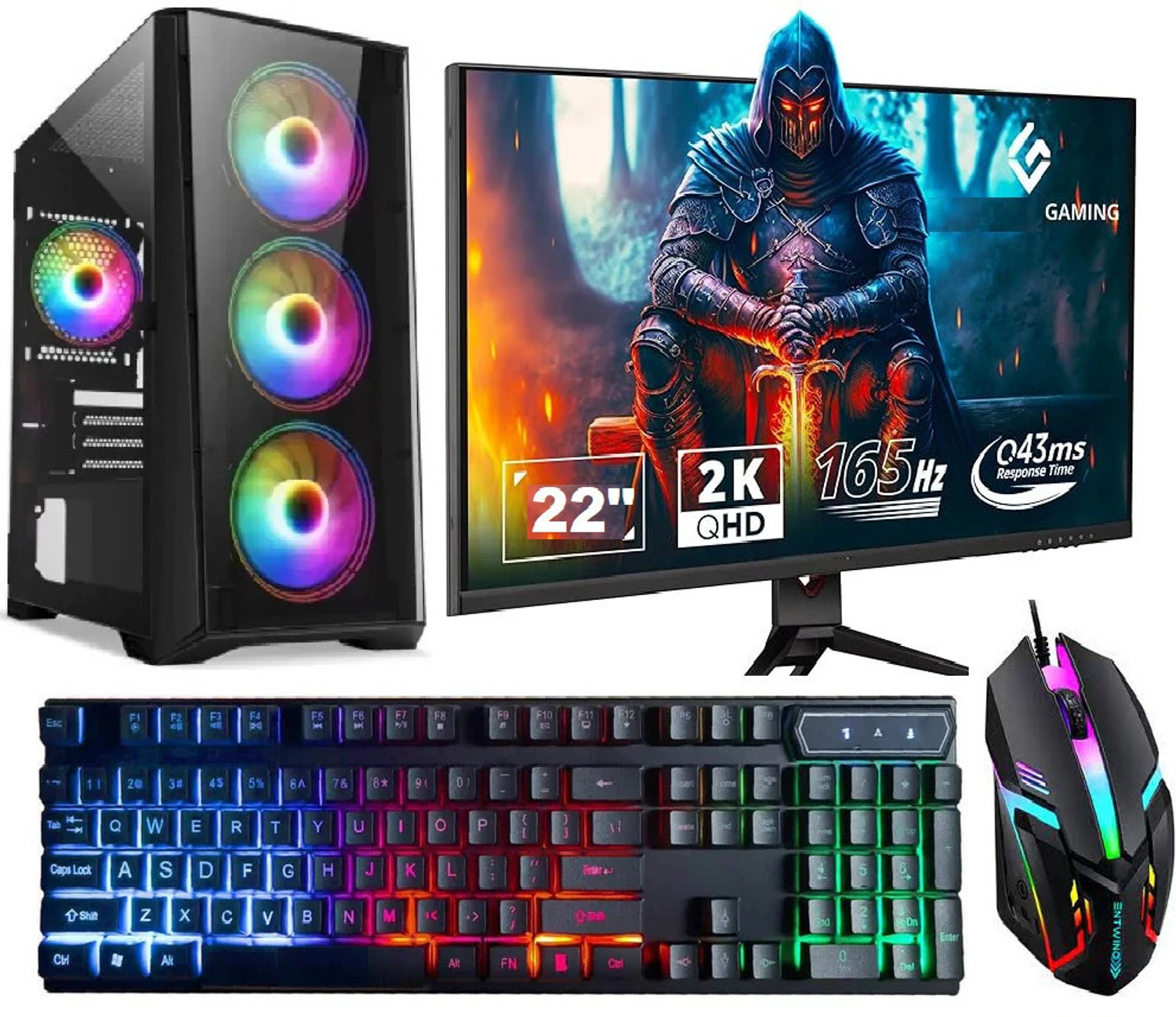 Entwino Intel Core i5 Desktop PC - 16GB RAM, 1TB HDD, Windows 11