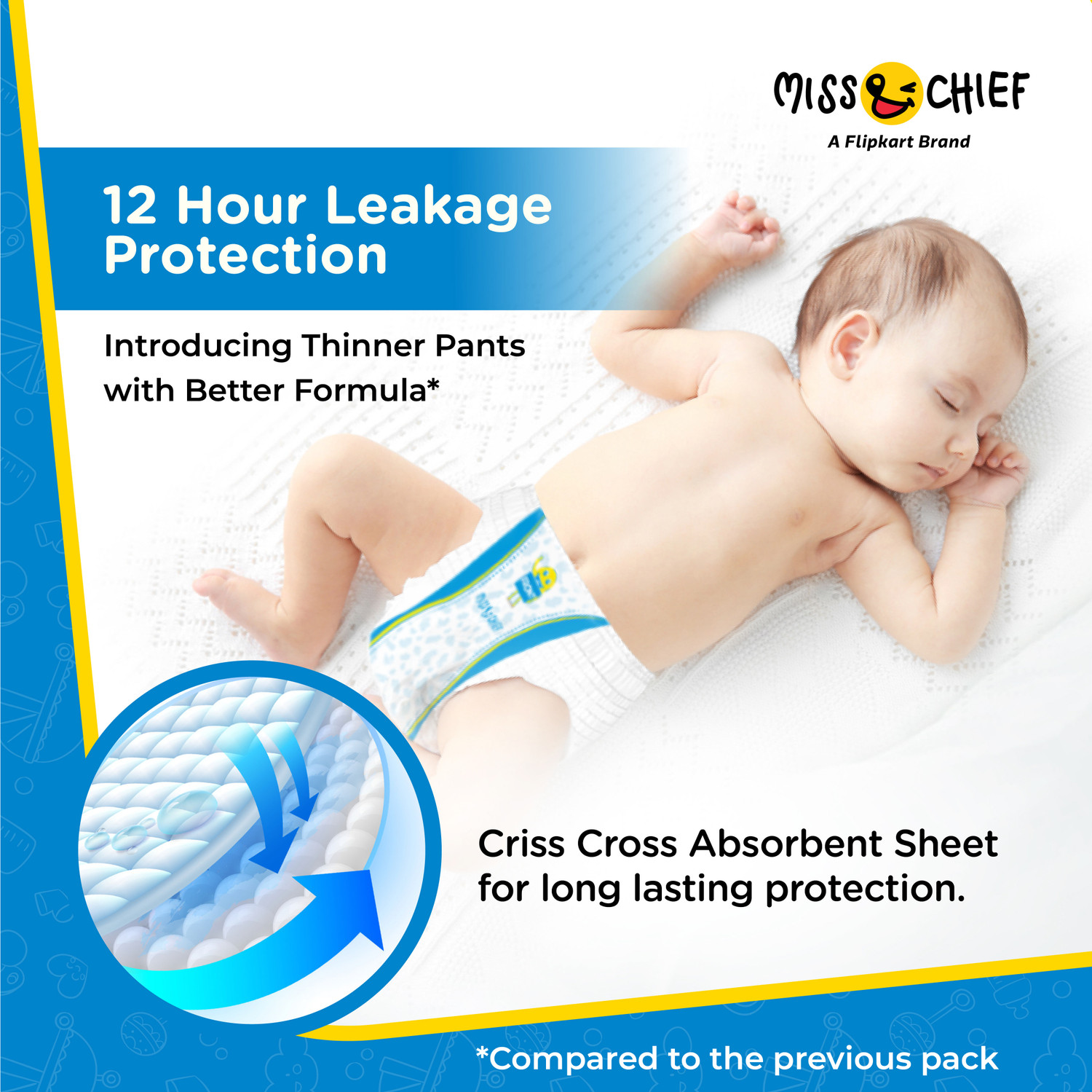 Image of Miss & Chief by Flipkart Active Diaper Pants - M