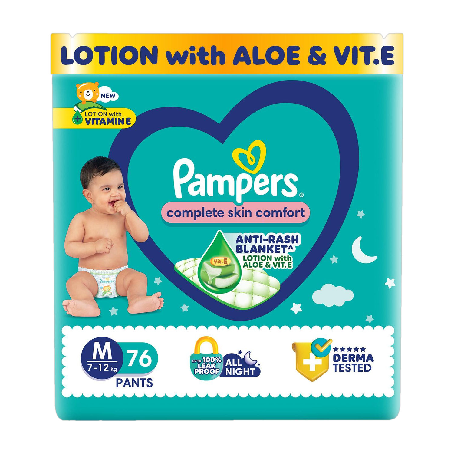 Pampers Diaper Pants - M  (76 Pieces)