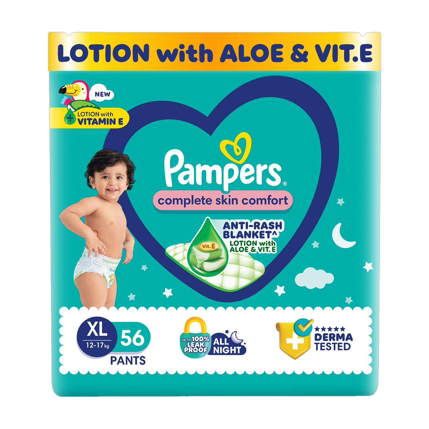 Pampers Diaper Pants XL - 56 Pieces at ₹881 - 37% Off
