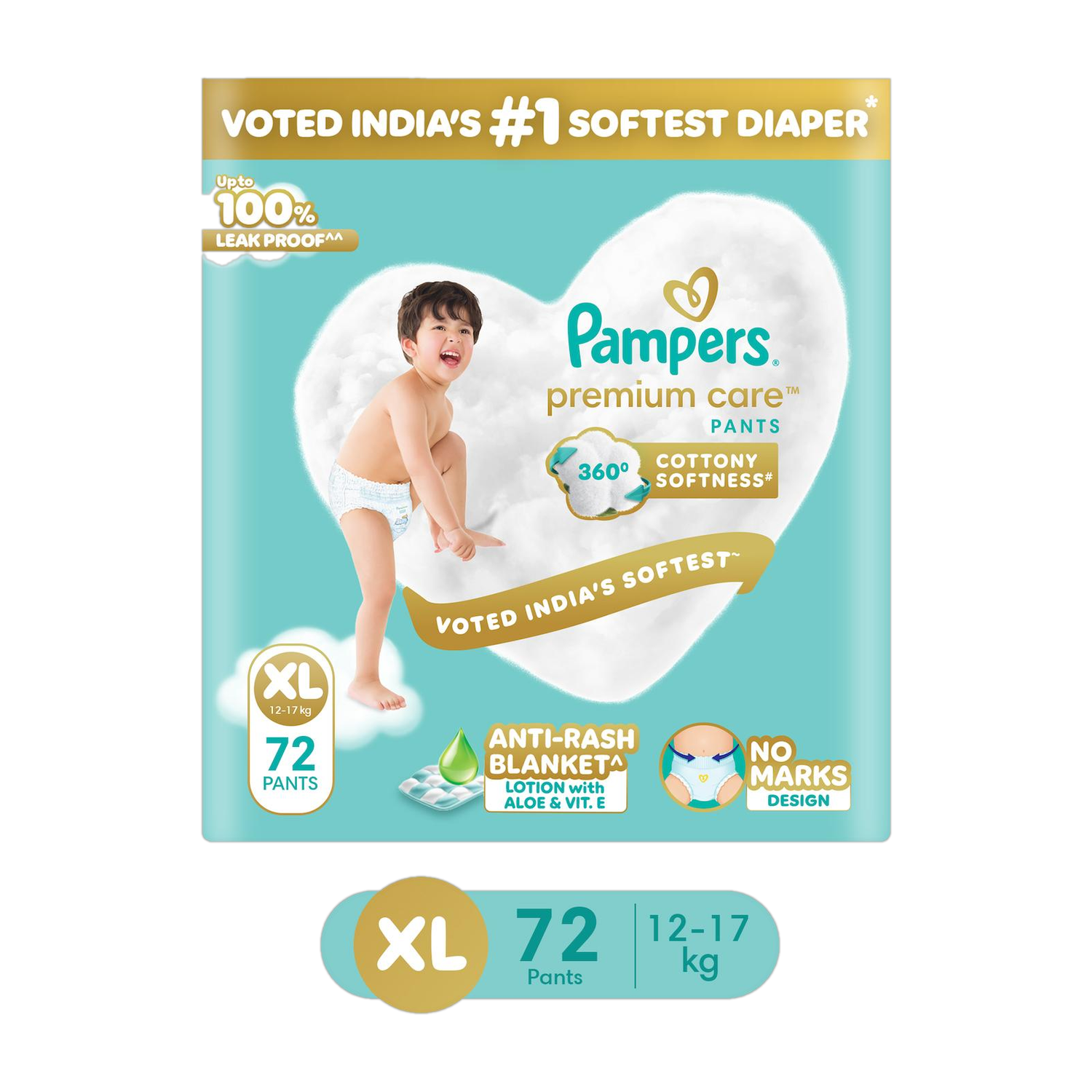 Pampers Premium Care Diapers - XL