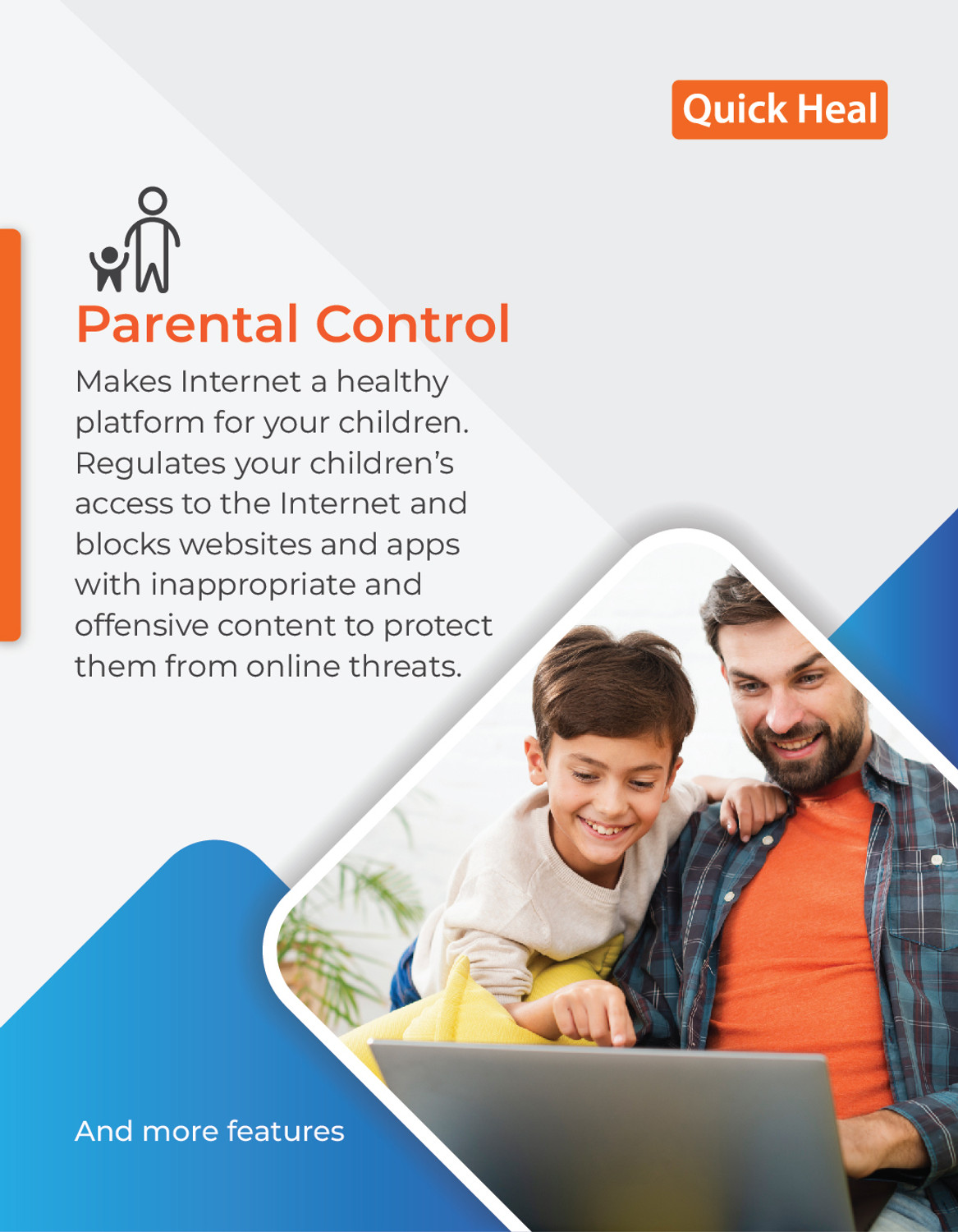 Image of QUICK HEAL Internet Security 2 User 3 Years