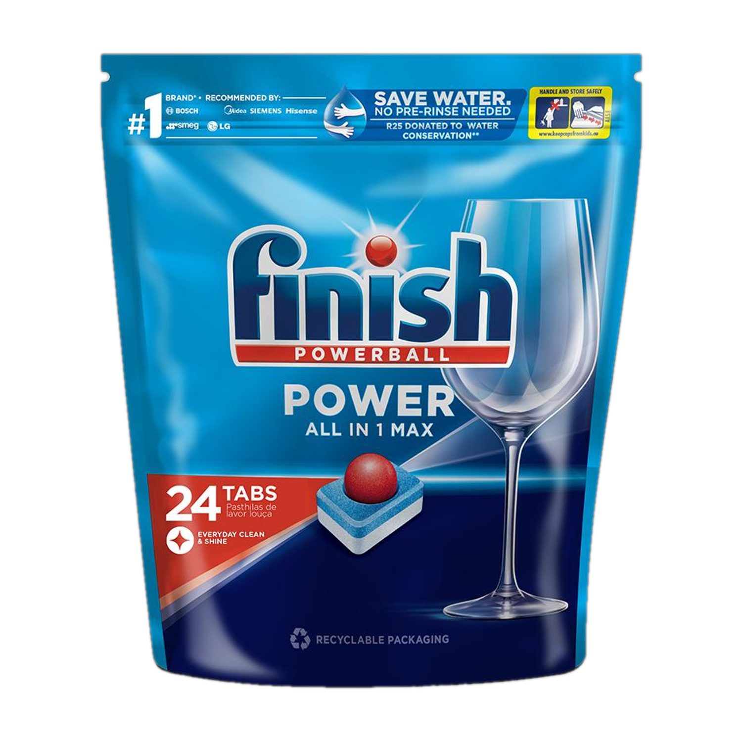 Finish Dishwasher 'All in 1 Max Powerball' Dishwashing Detergent  (391 g)