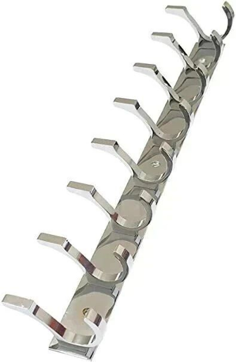 SMW Pack of 1 Stainless Steel SC-Premium Dual Edge -8 PIN Cloth Hanger