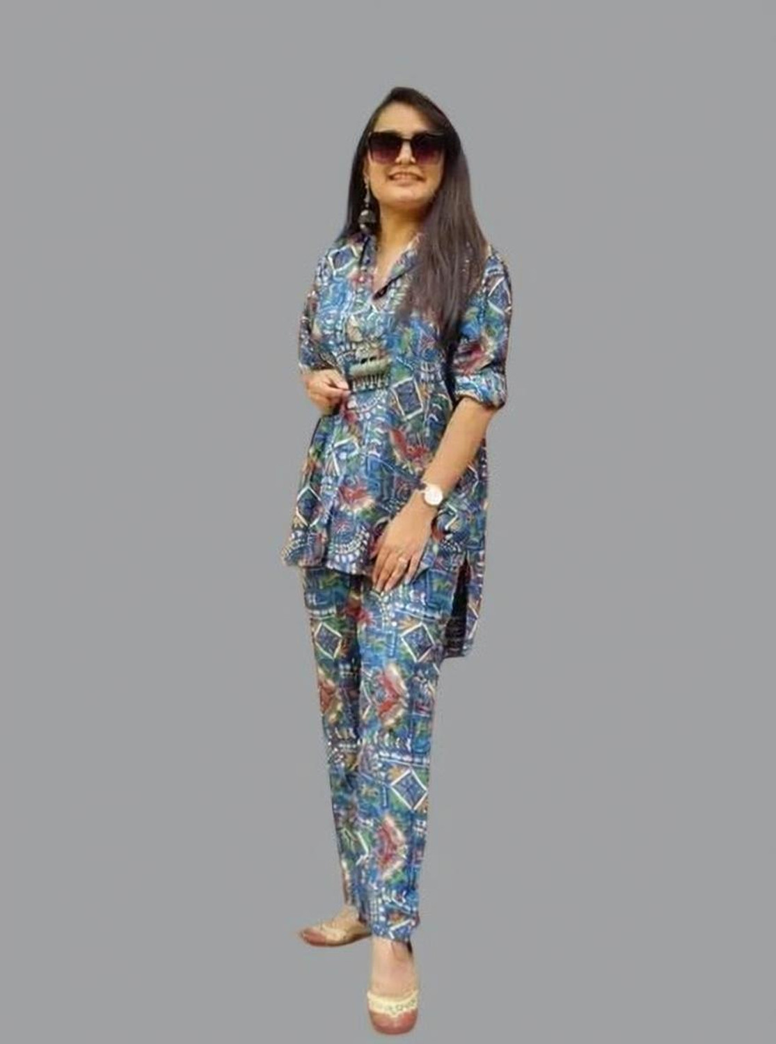 NEYSA Tshirt Chinos Co-ords Set