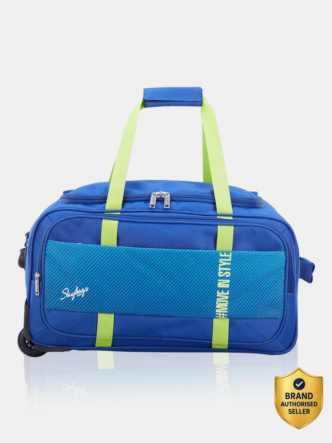 61.04 L Strolley Duffel Bag - CULT DFT 62 (E) BLUE - Blue - Large Capa