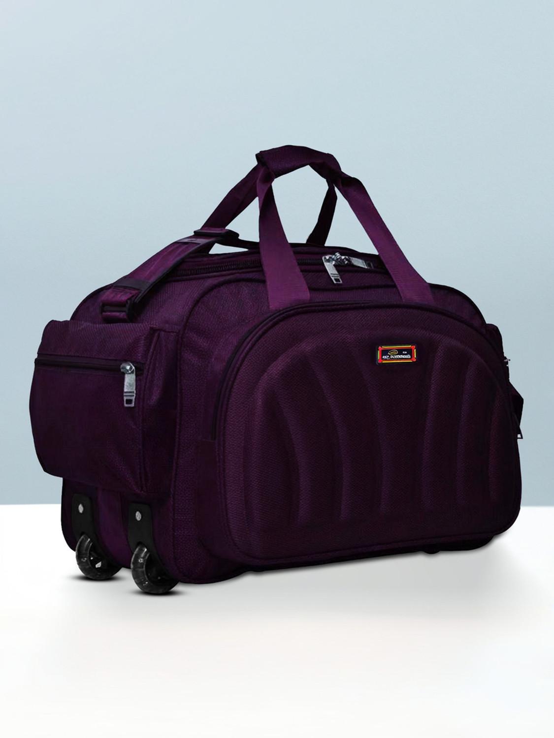 60 L Strolley Duffel Bag - Xfactor Waterproof Polyester Lightweight 60