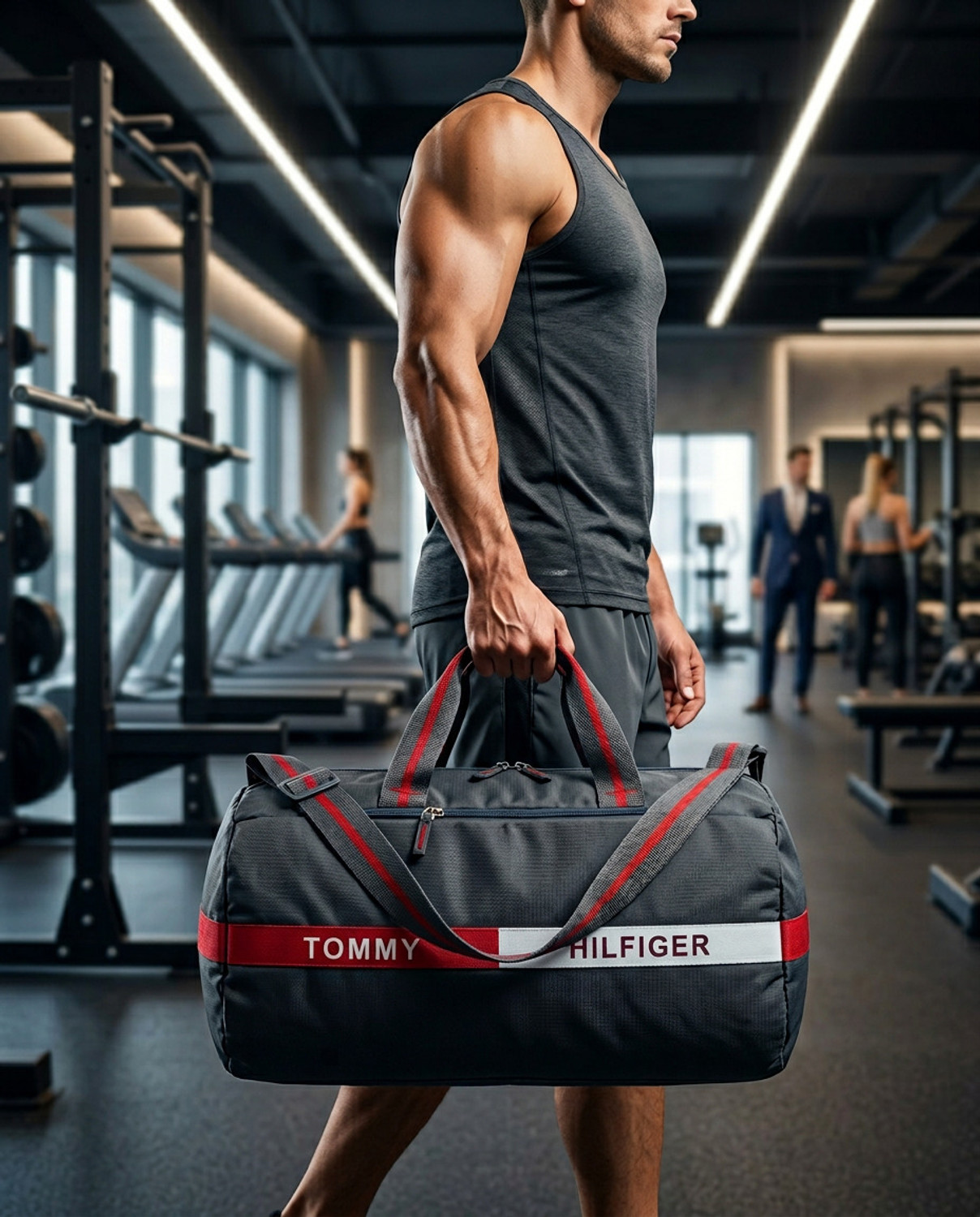 Image of VILCIX 20 L Gym Duffel Bag - Duffle /Gym 20L Bag /Soulder Bag for Men & Women - Grey
