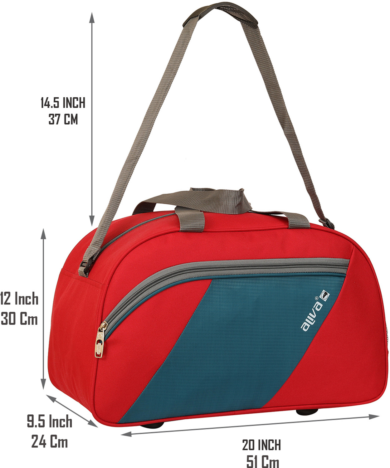 Image of Aliva Aliya Luggage (Expandable) DB-1150 Stylish Light Weight Small Travel Duffel Bag For Men & Women Quality Tested Luggage Bag Duffel Without Wheels